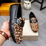 Louis Vuitton Loafer Leopard Pattern Black - Image 5