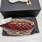 Chanel Clutch With Chain Burgundy 18cm AP4189 B17675 NZG79 - Image 6
