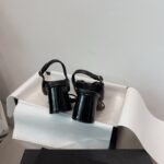 Chanel Sandals Black G46192 B18985 94305 - Image 7