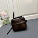 Prada Dangle Top Handle Mini Bag Brown 14Cm - Image 5