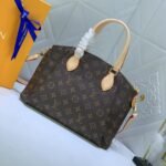 Louis Vuitton Rivoli PM Monogram Coated Canvas Brown 25Cm M44543 - Image 4