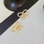 Chanel Earrings Gold - Image 3