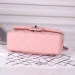 Chanel Classic Flap Bag Pastel Pink 20Cm - Image 7