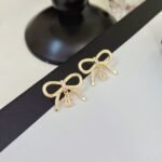 Chanel Earrings Gold - Image 4