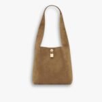 Saint Laurent Tanger In Suede Biscuit Brown 28Cm 773686AAC2F9851