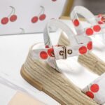 Louis Vuitton X Takashi Maya Platform Sandal Monogram Cherry 1Ahnsk - Image 6