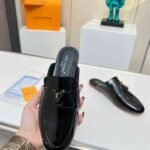 Louis Vuitton Mare Open Back Loafer Noir 1Ach5W - Image 5
