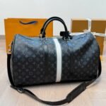 Louis Vuitton Keepall Bandoulière 50 Mon Monogram 50Cm Black P01950 - Image 5