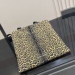 Saint Laurent Leopard Print Tote Bag 46Cm - Image 4