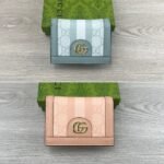 Gucci Ophidia Gg Card Case Wallet Pink 11Cm - Image 9