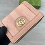 Gucci Ophidia Gg Card Case Wallet Pink 11Cm - Image 3