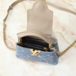 Louis Vuitton Capucines Mini Denim Blue 21Cm M12947 - Image 8