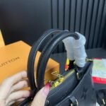 Louis Vuitton Trianon PM Monogram Empreinte Black 28Cm M46488 - Image 8