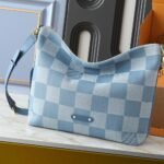 Louis Vuitton Vagabond Hobo Denim Blue 38Cm N00202 - Image 2