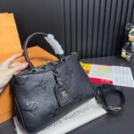 Louis Vuitton Trianon PM Monogram Empreinte Black 28Cm M46488 - Image 2