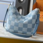 Louis Vuitton Vagabond Hobo Denim Blue 38Cm N00202 - Image 4