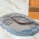 Louis Vuitton Vagabond Hobo Denim Blue 38Cm N00202 - Image 6