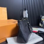 Louis Vuitton Trianon PM Monogram Empreinte Black 28Cm M46488 - Image 4