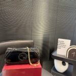 Gucci Blondie Small Shoulder Bag Black 29Cm 814952 Aaeey 1000 - Image 2