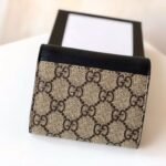 Gucci GG Supreme Padlock Wallet Black And Beige 11cm 779799 KLQIG 8575 - Image 3