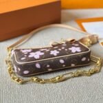 Louis Vuitton X Murakami Pochette Accessoires Sakura Brown 22cm M13666 - Image 2