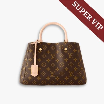 Super Vip 1:1 – Louis Vuitton Montaigne BB Bag Monogram Canvas Brown 29Cm M41055