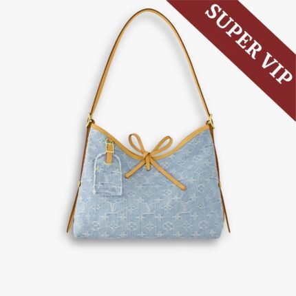 Super Vip 1:1 – Louis Vuitton CarryAll PM Bag Denim Blue 29Cm M11462