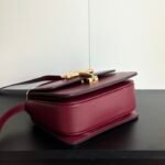 Gucci Siena Small Top Handle Bag Burgundy 19Cm - Image 4