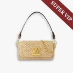 Super Vip 1:1 – Louis Vuitton Bolsa Twist West Bag Natural 24Cm M25030