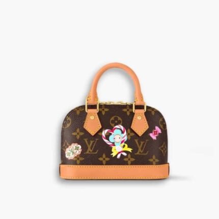Louis Vuitton Nano Alma Vivienne Candy Red 16cm M12199