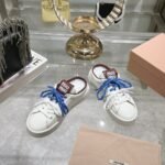 Miumiu Sneaker Mules White And Crimson 5E413E 3L48 F0C65 F 005 - Image 5