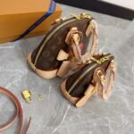 Louis Vuitton X Takashi Murakami Monogram Cerise Nano Alma Brown 16 Cm M13416 - Image 3