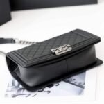 Super Vip 1:1 – Chanel Large Boy Chanel Handbag Black 25Cm A92193 Y09953 94305 - Image 6