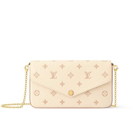 Louis Vuitton Pochette Félicie Bag Bicolor Eden 21Cm M14968