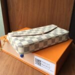 Louis Vuitton Félicie Pochette Damier Azur Canvas Pink 21cm N63106 - Image 2