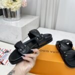 Louis Vuitton Bom Dia Comfort Mule Black 1Ahloq - Image 3