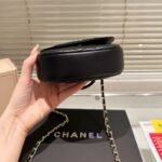 Chanel 25C Classic Clutch With Chain Black 16Cm - Image 4