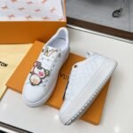 Louis Vuitton X Murakami Time Out Sneaker White 1Agzgj - Image 5