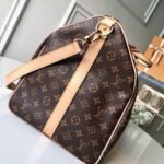 Perfect Match: Louis Vuitton Monogram Keepall Bandoulière 55Cm X Louis Vuitton Dopp Kit Toilet Pouch Monogram 27Cm - Image 4