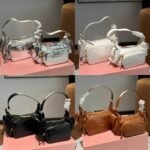 Miumiu Nappa Pocket Bag Black 20Cm 5Bc146 2F8N F0002 V Ooo - Image 3