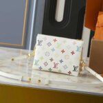 Louis Vuitton X Takashi Murakami Coussin PM White Multicolored 21Cm M13232 - Image 2