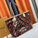 Louis Vuitton Nevefull MM Bag Monogram Cerise 31Cm - Image 4