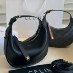 Celine Teen Lulu In Supple Grained Black 20Cm 120723Dpj 38No - Image 2