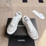 Chanel Sneaker White And Light Gray G45839 B21630 U3090 - Image 4