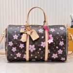 Louis Vuitton X Takashi Murakami Keepall Bandoulière 45 Brown 45Cm M13752 - Image 2
