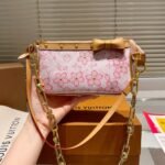 Louis Vuitton X Takashi Murakami Cherry Blossom Pochette Accessoires Bag Pink 20Cm - Image 4