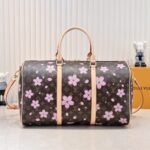 Louis Vuitton X Takashi Murakami Keepall Bandoulière 45 Brown 45Cm M13752 - Image 4