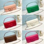 Valentino Garavani Locò Shoulder Bag In Ivory 27Cm - Image 8