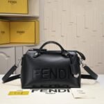 Fendi By The Way Medium Tote And Shoulder Bag Black 28Cm - Image 2