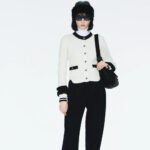 Chanel Large Bowling Bag Velvet Effect Nylon Gold Tone Metal In Black 27Cm AS5054 B21379 94305 - Image 10